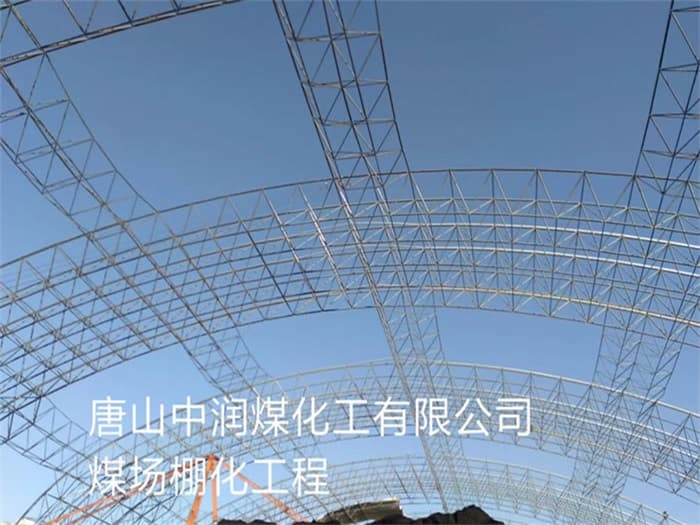 浦东中润煤化工有限公司煤场棚化工程